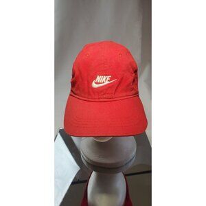 NIKE Child Baseball Cap Hat RED Enfant Ninos Just Do It Strapback Adjustable